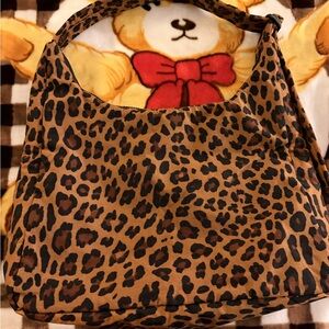 Leopard Print Shoulder Bag